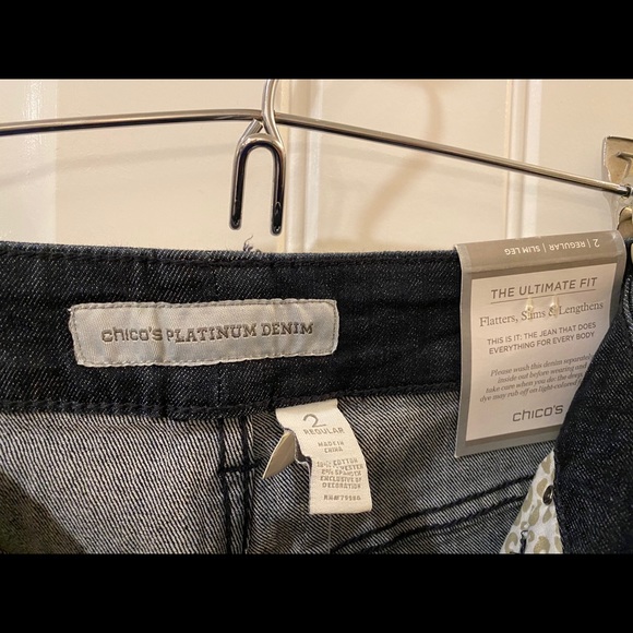 Ladies brand new Chico’s jeans - Picture 4 of 5